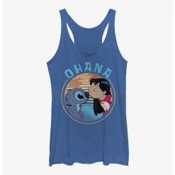 Best deal ⌛ Disney Lilo & Stitch Ohana Frame 🌟 Girls Tank ❤️