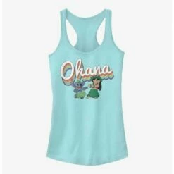 Cheap 🧨 Disney Lilo & Stitch Rainbow Ohana Girls Tank 👏