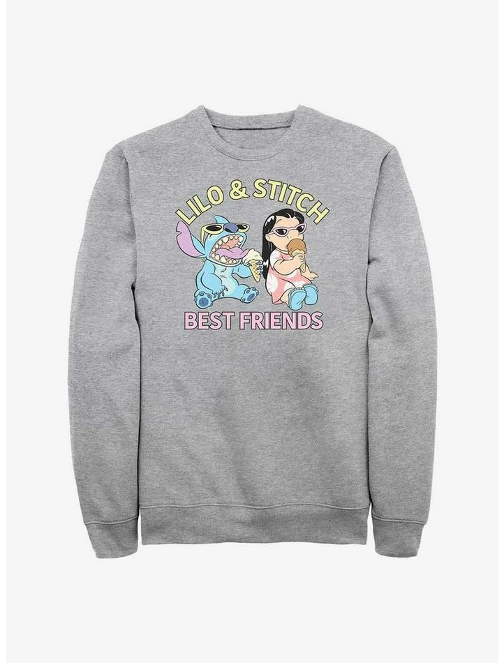 Discount ✨ Disney Lilo & Stitch Best Friends Crew Sweatshirt 🥰 1 Discount ✨ Disney Lilo & Stitch Best Friends Crew Sweatshirt 🥰