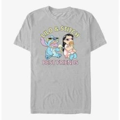 Best Pirce 🛒 Disney Lilo & Stitch Best Friends T-Shirt 😍 -Dressup Outfits Shop 17275530 hi