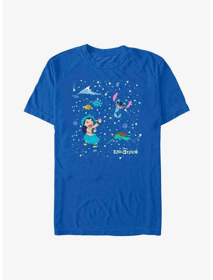 Top 10 😉 Disney Lilo & Stitch Constellation T-Shirt 🌟 1 Top 10 😉 Disney Lilo & Stitch Constellation T-Shirt 🌟
