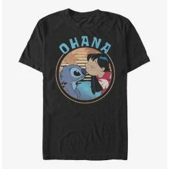 New ✨ Disney Lilo & Stitch Ohana Frame T-Shirt 🔥 -Dressup Outfits Shop 17275700 hi