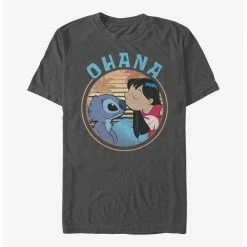 New ✨ Disney Lilo & Stitch Ohana Frame T-Shirt 🔥
