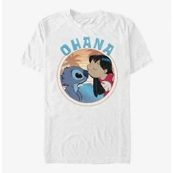 New ✨ Disney Lilo & Stitch Ohana Frame T-Shirt 🔥 -Dressup Outfits Shop 17275730 hi