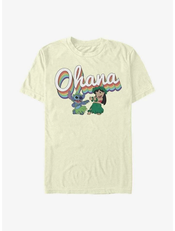 New π₯° Disney Lilo & Stitch Rainbow Ohana T-Shirt π₯° 5 New π₯° Disney Lilo & Stitch Rainbow Ohana T-Shirt π₯° - Image 5