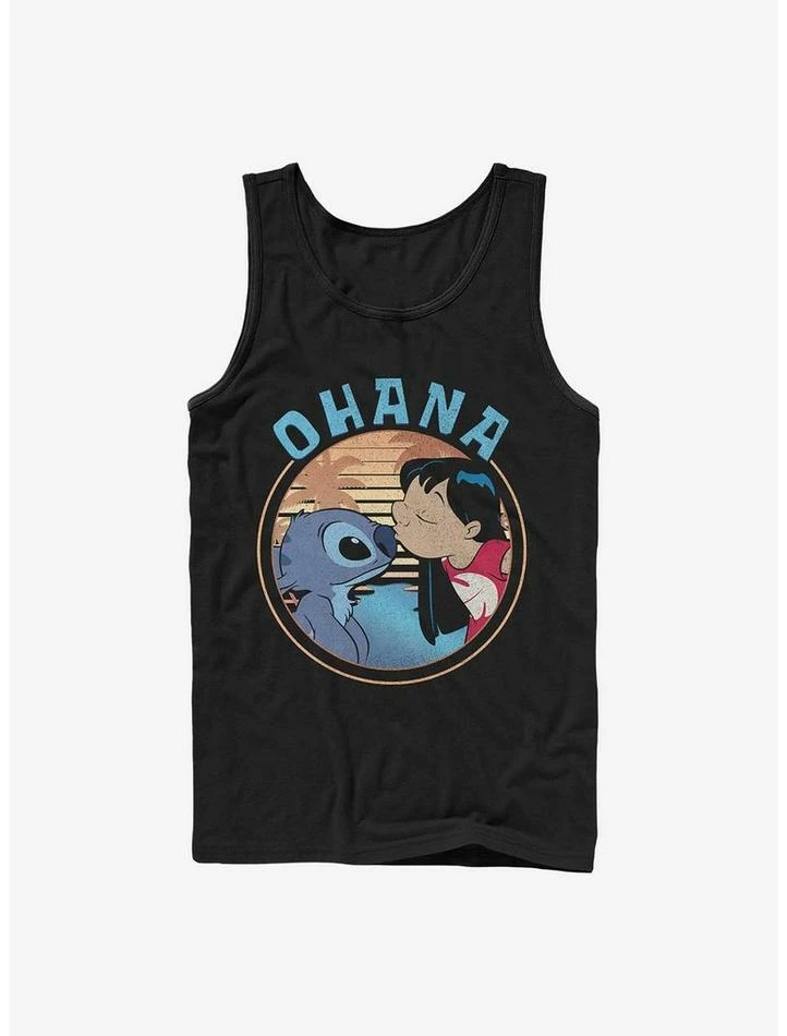 Budget ❤️ Disney Lilo & Stitch Ohana Frame Tank ❤️ 1 Budget ❤️ Disney Lilo & Stitch Ohana Frame Tank ❤️