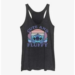 Best deal ⌛ Disney Lilo & Stitch Cute And Fluffy 🌟 Girls Tank 💯