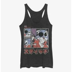 Flash Sale ✨ Disney Lilo & Stitch Japanese Text ✨ Girls Tank ✔️