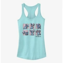 Best deal ⌛ Disney Lilo & Stitch Poses Framed 🎁 Girls Tank ⭐