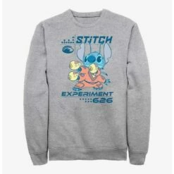 Cheap ✔️ Disney Lilo & Stitch Experiment 626 Crew Sweatshirt ⌛