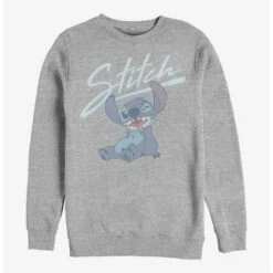 Coupon 👍 Disney Lilo & Stitch Wink Crew Sweatshirt 👏