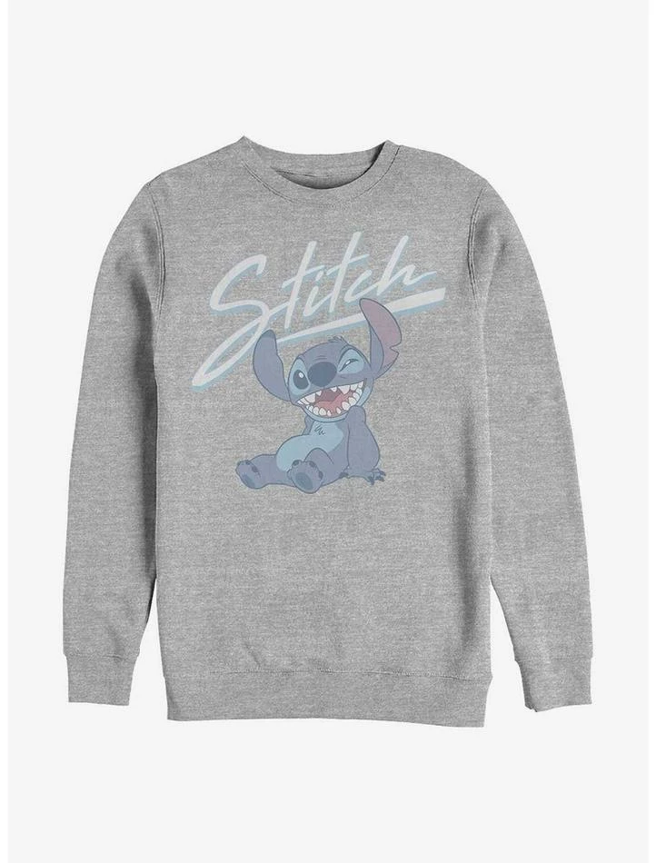 Coupon 👍 Disney Lilo & Stitch Wink Crew Sweatshirt 👏 1 Coupon 👍 Disney Lilo & Stitch Wink Crew Sweatshirt 👏