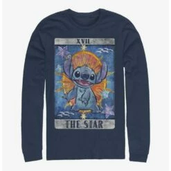 Budget 😍 Disney Lilo & Stitch Tarot Long-Sleeve T-Shirt 🔔