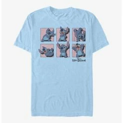 Deals ✨ Disney Lilo & Stitch Poses Framed T-Shirt 👍