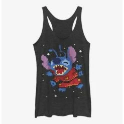 Hot Sale 😉 Disney Lilo & Stitch Pixel Girls Tank 👍