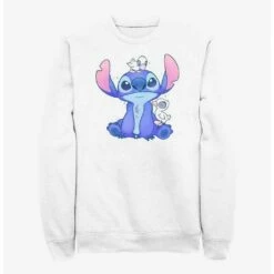New ✔️ Disney Lilo & Stitch Cute Ducks Crew Sweatshirt 😍