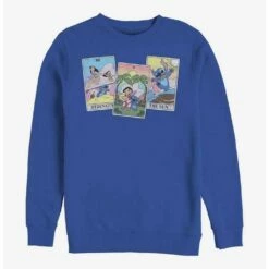 Buy ❤️ Disney Lilo & Stitch Tarot Cards Crew Sweatshirt 🎁