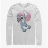 Best Pirce 💯 Disney Lilo & Stitch Kissy Faced Long-Sleeve T-Shirt ❤️
