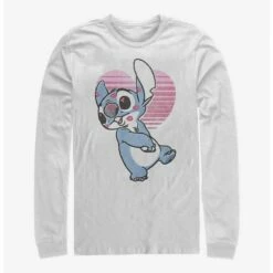 Best Pirce 💯 Disney Lilo & Stitch Kissy Faced Long-Sleeve T-Shirt ❤️