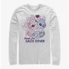 Best reviews of 😉 Disney Lilo & Stitch Made For Eachother Long-Sleeve T-Shirt ✔️