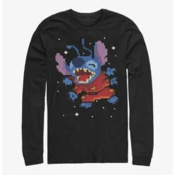 Flash Sale 💯 Disney Lilo & Stitch Pixel Long-Sleeve T-Shirt 🧨