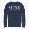 Coupon 🔥 Disney Lilo & Stitch Title Long-Sleeve T-Shirt ❤️