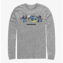 Deals ✨ Disney Lilo & Stitch Weekend Long-Sleeve T-Shirt ⭐