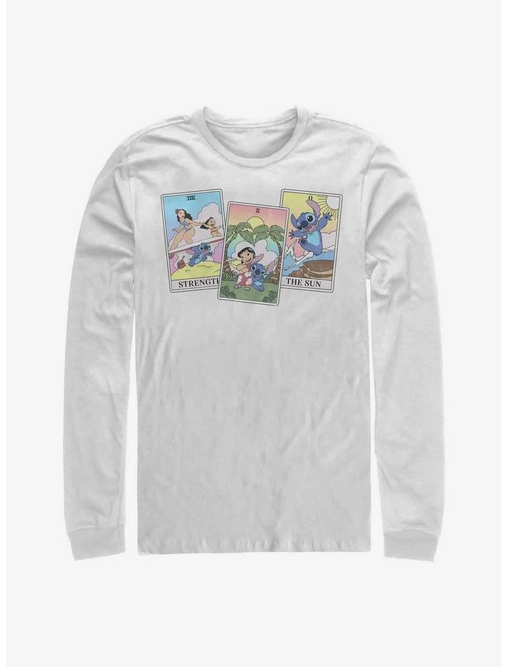 Budget π₯ Disney Lilo & Stitch Tarot Cards Long-Sleeve T-Shirt π― 1 Budget π₯ Disney Lilo & Stitch Tarot Cards Long-Sleeve T-Shirt π―