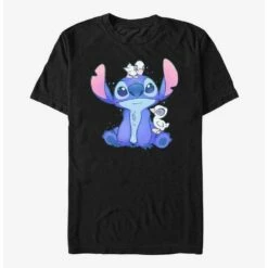 Cheapest ❤️ Disney Lilo & Stitch Cute Ducks T-Shirt ✨ -Dressup Outfits Shop 17281022 hi