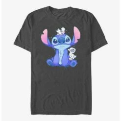 Cheapest ❤️ Disney Lilo & Stitch Cute Ducks T-Shirt ✨ -Dressup Outfits Shop 17281032 hi