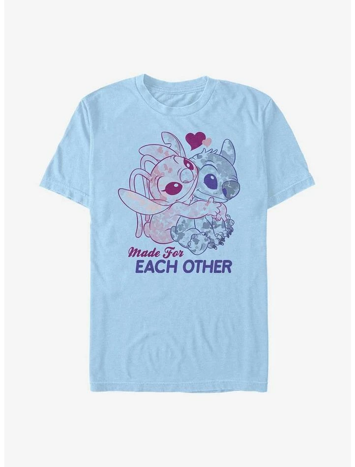 Cheapest ❤️ Disney Lilo & Stitch Made For Eachother T-Shirt 🤩 3 Cheapest ❤️ Disney Lilo & Stitch Made For Eachother T-Shirt 🤩 - Image 3