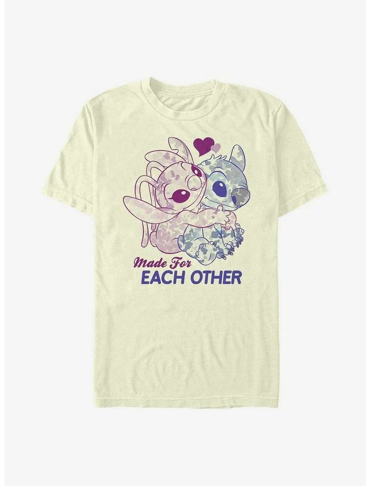 Cheapest ❤️ Disney Lilo & Stitch Made For Eachother T-Shirt 🤩 4 Cheapest ❤️ Disney Lilo & Stitch Made For Eachother T-Shirt 🤩 - Image 4