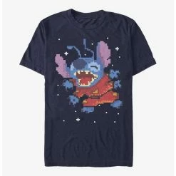 Outlet 🔥 Disney Lilo & Stitch Pixel T-Shirt 😉 -Dressup Outfits Shop 17281242 hi