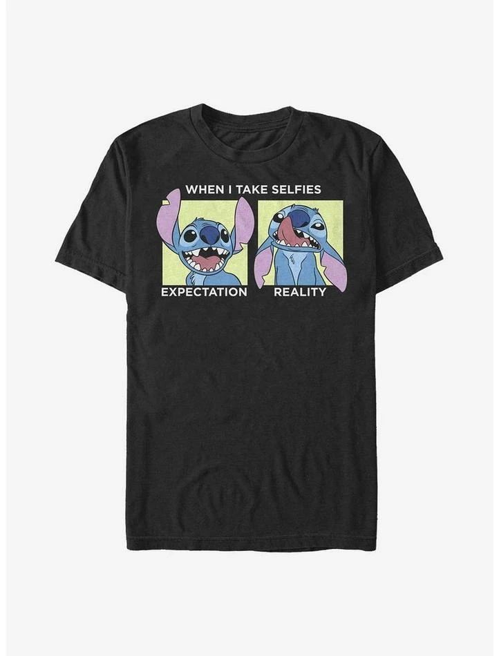 Wholesale ❤️ Disney Lilo & Stitch Selfie T-Shirt ⌛ 2 Wholesale ❤️ Disney Lilo & Stitch Selfie T-Shirt ⌛ - Image 2