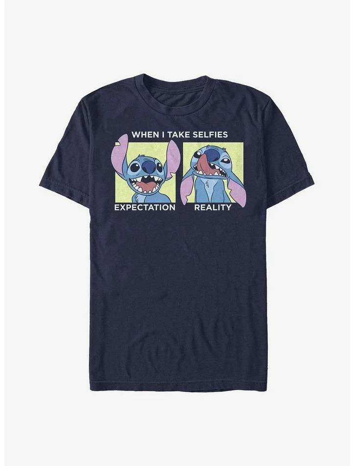 Wholesale ❤️ Disney Lilo & Stitch Selfie T-Shirt ⌛ 3 Wholesale ❤️ Disney Lilo & Stitch Selfie T-Shirt ⌛ - Image 3