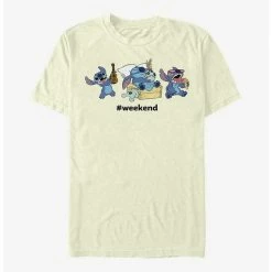 Cheapest 😀 Disney Lilo & Stitch Weekend T-Shirt ⌛