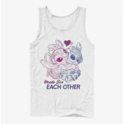 Cheapest ⭐ Disney Lilo & Stitch Made For Eachother Tank ⭐