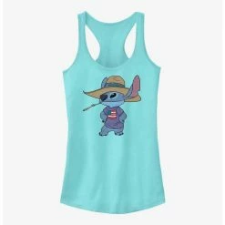 Coupon ❤️ Disney Lilo & Stitch Howdy Stitch Girls Tank 🎁