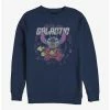 Flash Sale ⭐ Disney Lilo & Stitch Dad's Are Galactic Crew Sweatshirt ✔️