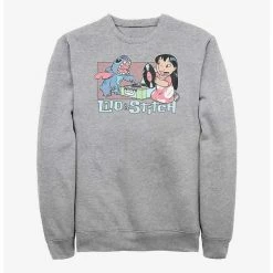 Brand new ✨ Disney Lilo & Stitch Duo Records Crew Sweatshirt ❤️