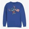 Discount ❤️ Disney Lilo & Stitch Tropic Stitch Flag Crew Sweatshirt 🔥