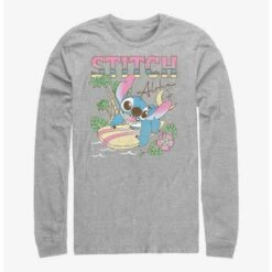 Cheapest 🎁 Disney Lilo & Stitch Aloha Stitch Long-Sleeve T-Shirt ❤️
