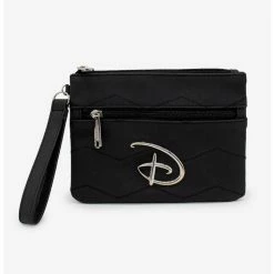 Cheapest ✔️ Disney Signature D Chevron Double Pocket Wristlet 👍