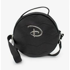 Best Pirce 🥰 Disney Signature D Emblem Chevron Round Crossbody 🔔