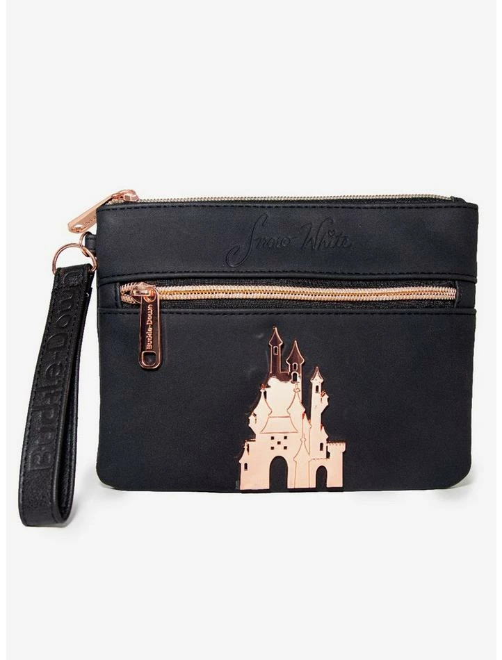 Buy ๐ฏ Disney Snow White Castle Emblem Double Pocket Wristlet โ 1 Buy ๐ฏ Disney Snow White Castle Emblem Double Pocket Wristlet โ