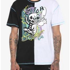 Flash Sale ❤️ Our Universe Disney Lilo & Stitch Trippy Split Stitch T-Shirt 🧨