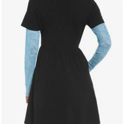 Brand new ❤️ Her Universe Disney Lilo & Stitch Trippy Mesh Twofer Dress ✨ -Dressup Outfits Shop 17311152 av2