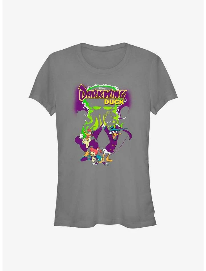 Promo ⌛ Disney Darkwing Duck Dangerous 🔥 Girls T-Shirt ⌛ 1 Promo ⌛ Disney Darkwing Duck Dangerous 🔥 Girls T-Shirt ⌛
