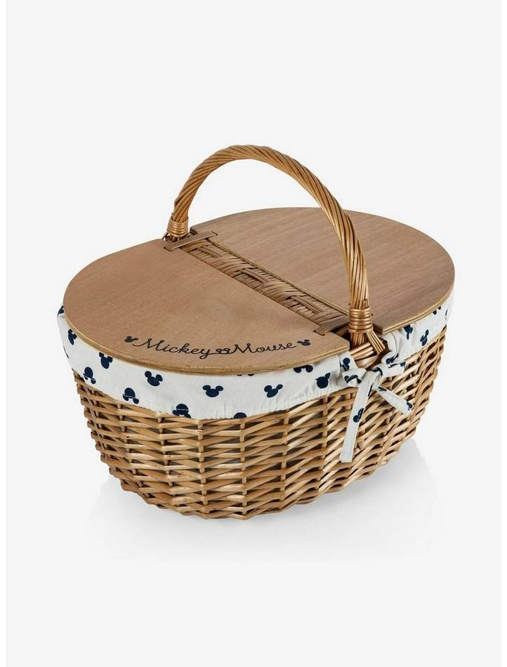 Cheap ๐ Disney Mickey Mouse Classic Mickey Silhouette Country Picnic Basket โ๏ธ 1 Cheap ๐ Disney Mickey Mouse Classic Mickey Silhouette Country Picnic Basket โ๏ธ