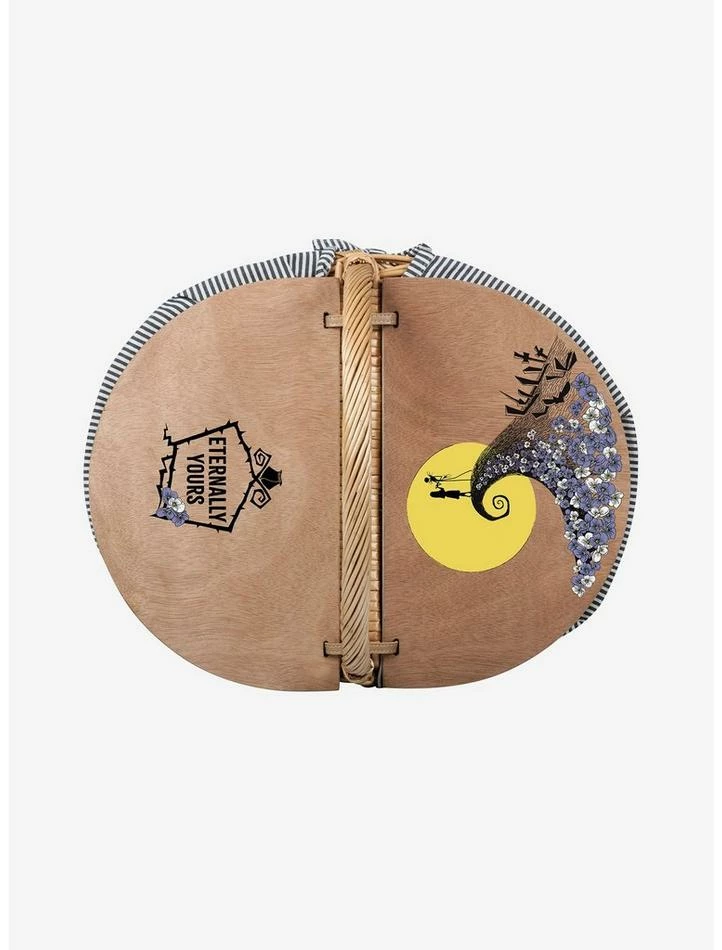 Outlet ⌛ The Nightmare Before ❤️ Christmas Jack And Sally Picnic Basket ⌛ 2 Outlet ⌛ The Nightmare Before ❤️ Christmas Jack And Sally Picnic Basket ⌛ - Image 2